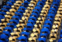 Indiana high school graduation rate barely rose in 2016