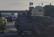 3 Injured In Warsaw Crash