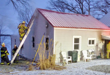House Fire Early Today in North Webster