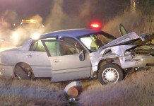 Driver In One-Car Accident Reportedly Drunk