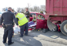 Elderly Couple Hospitalized After Wednesday Accident