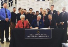 Gov. Mike Pence Signs Legislation To Combat Drug Abuse
