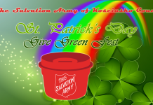 Salvation Army Promoting “Give Green Challenge”