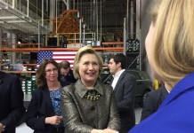 HIllary Clinton says she wants to see a manufacturing renaissance in America