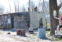 Homeowner, Dogs Escape Mobile Home Fire