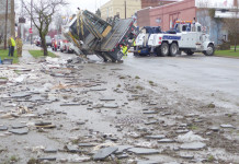 Driver Arrested After Rolling Truck in Silver Lake