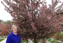Kosciusko Master Gardeners Maintaining Sensory Gardens at Madison Elementary