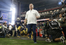 ND Coach Brian Kelly disappointed, embarrassed, angered by players’ arrests