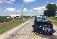 Collision Near Leesburg Airlifts Man