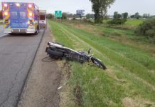 Motorcyclist Injured After Crash With Semi