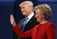 Trump and Clinton go head-to-head in first Presidential debate
