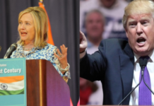Hillary Clinton and Donald Trump debate Monday