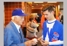 Former World Series winner talks to WCS fifth-graders