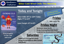 Subzero wind chill dangerous for people and pets