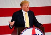 The Latest: Trump takes oath of office