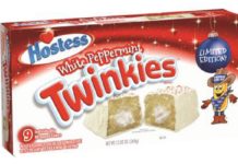 Holiday White Peppermint Hostess Twinkies recalled