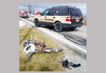 Bicyclist Struck Near Nappanee