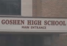 Increased police presence at Goshen High School after threatening note was found