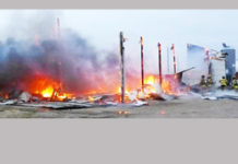 Fire In Milford Destroys Barn