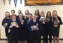 Warsaw FFA members compete in Leadership Development Events