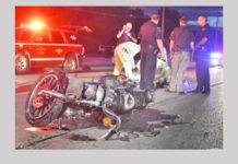 Motorcyclist hurt after Friday collision