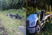 Semi driver killed in rollover crash on Indiana Toll Road