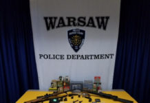 Four arrested in Warsaw drug bust