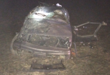 Driver in critical condition after rollover crash near Warsaw