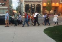 Kosciusko County Democrats rally for DACA in Warsaw