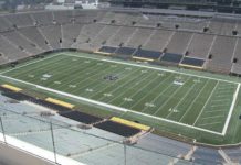 Improved stadium amenities as Notre Dame football season begins