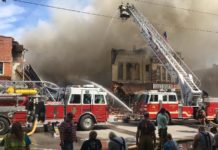 Fire destroys two businesses in downtown LaGrange