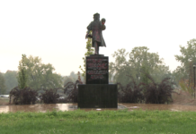 Christopher Columbus statue in Mishawaka vandalized