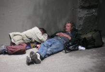 South Bend destroys homeless wooden skids as it prepares to disband Main Street camp