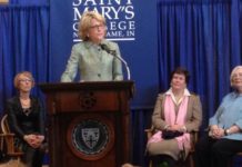 Racist graffiti discovered at Saint Mary’s College