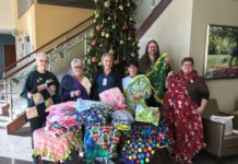 Blankets donated to Parkview Warsaw for kids being transported in ambulances, helicopters
