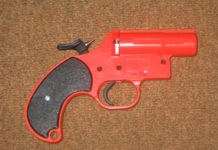 LaPorte Police seeking suspect who shot someone with a flare gun