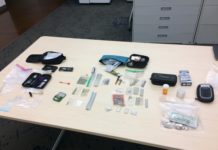 Stranded driver arrested on numerous drug related charges
