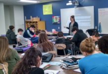 The Beaman Home educates Warsaw students on teen dating violence