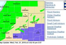 Flood Warning to end late Thursday, but water levels will remain high