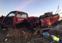 Semi crashes into truck, then building along Indiana Toll Road