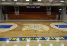 Triton High School selling pieces of their old gymnasium floor