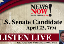 Senate Debate to be broadcast live on News Now Warsaw