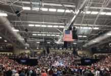 President Donald Trump’s Elkhart visit cost the city of Elkhart over $30,000