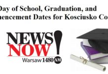 Last Days, Commencements and Graduations near Kosciusko County