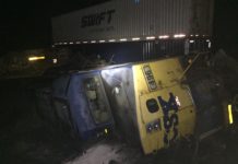 Train derailment in Kosciusko County injures two, causes road closures
