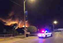 Fire forces closure of downtown Kendallville streets