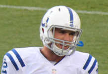 Luck felt sore, tired but pain-free after throwing at camp