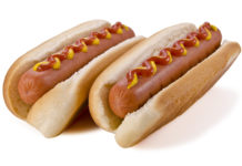 Hot Dog Eating Contest at the Fair