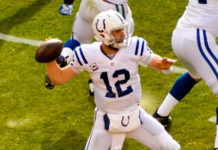 Colts’ Luck misses practice with ‘minor’ foot injury