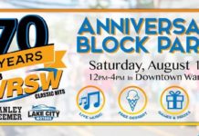 August to be WRSW month as part of 70th anniversary celebration